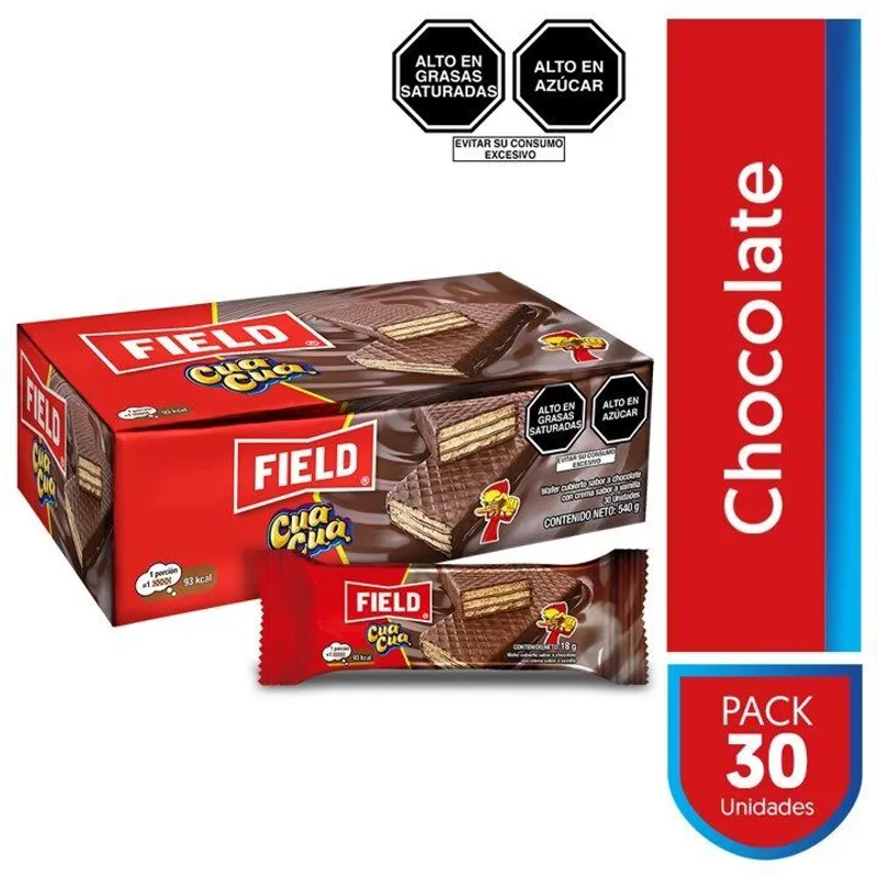 Wafer Cua Cua Chocolate Display 30 Und